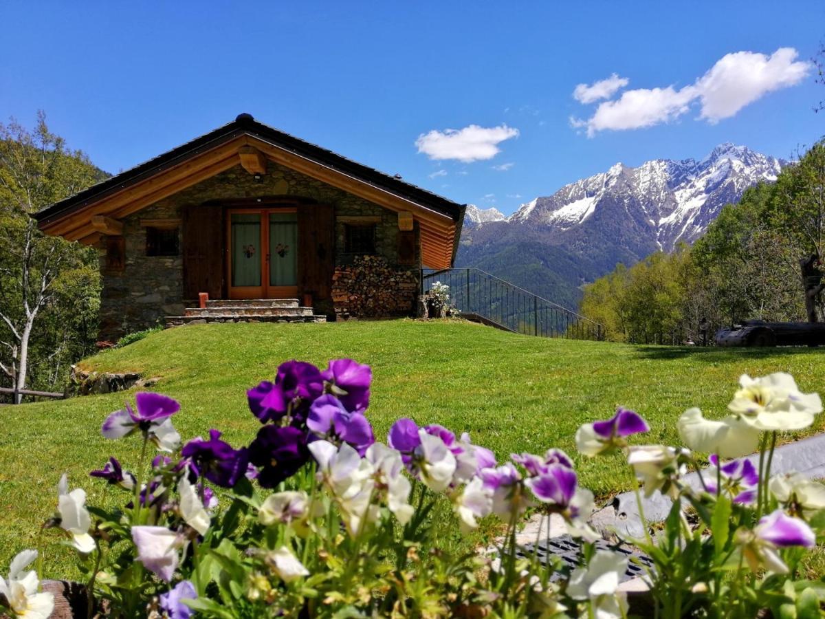 Chalet Cuore Selvatico Monno Exterior foto